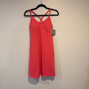 Athleta Coral Sleeveless Dress